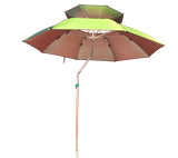 特价包邮宝盾 2米万向双弯双层钓鱼伞 最佳防风遮阳钓鱼伞