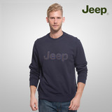 JEEP/吉普 官方旗舰店 专柜正品 男装纯棉 圆领长袖T恤 JW10KT021