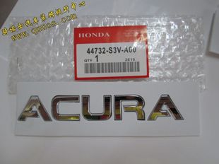 正品思铂睿改装讴歌acura车标贴歌诗图改装讴歌阿库拉英文高清图片