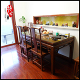 热卖实木餐桌|中式古典家具|明清古典家具|老榆木餐桌椅|餐厅整套