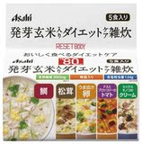 日本直邮代购朝日Asahi瘦身断食代餐饱腹解馋低卡粥5包