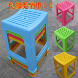 包邮 加厚塑料凳 塑料 条纹凳/防滑凳/塑料凳子/餐桌凳/高凳