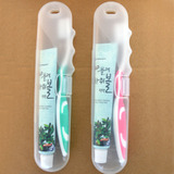 韩国进口流氓兔便携旅行户外洗漱牙具旅行套装牙膏牙刷2支包邮