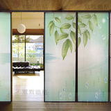 墙贴 玻璃贴纸窗贴 客厅 玻璃贴膜 客厅装饰贴 Y-0341