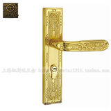 台湾泰好铜锁 全铜欧美式室内房门锁锁具 纯铜中式卧室门锁SM2220