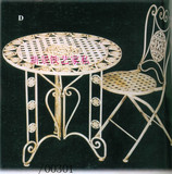 时尚简约三件套桌椅 铁艺阳台桌椅休闲桌椅田园户外桌椅欧式桌椅