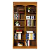 美式书柜书橱 简约书架储物柜置物柜实木简易书柜子宜家自由组合
