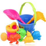 儿童沙滩玩具套装 大号 宝宝玩沙子挖沙漏铲子工具 婴儿戏水玩具