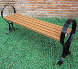 创意户外长凳 室外木制坐凳 实木公园休闲椅子