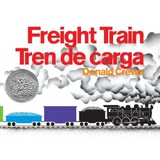 凯迪克银奖 100本必读 名家Donald Crews: Freight Train 送音频