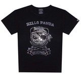 香港代购hi panda海盗双刀暴力熊T恤不死熊猫男女同款打底短袖T恤