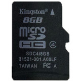 金士顿8G手机内存卡  金士顿8GTF卡  MicroSD 卡 行车记录仪内存