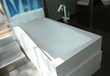 特价科勒正品  K-1801T-0 艾丝寇绮美石浴缸1.8米方型含排水