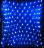 LED网灯LED彩灯闪灯串灯渔网灯圣诞防水灯串装饰窗帘灯网状彩灯