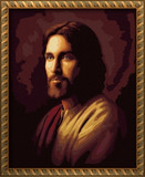 DIY数字油画手绘家居装饰画人物壁画基督天主教伟大的主 耶稣传教