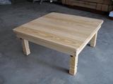 实木本色折叠桌，日式榻榻米桌60*60*27.5