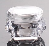 包邮15g 20 30克钻石瓶亚克力瓶  高档面霜膏霜瓶 眼霜分装空瓶
