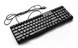 雷柏K130有线键盘 台式机办公家用键盘 笔记本键盘防水游戏键盘