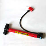 打气筒便携式打气筒微型小气管双接口自行车电车篮球充气筒气管子