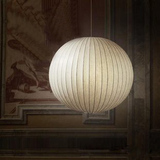 意大利设计师的吊灯简约时尚卧室客厅书房灯具蚕丝灯圆球灯笼吊灯