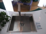 管安装普乐美厨房洗菜盆加厚304不锈钢单槽套餐洗菜池水槽KB154