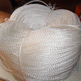 白色塑料绳子户外用绳带子直径约5毫米 拉绳粗绳 捆扎绳 捆绑绳