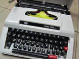 长空牌310老式英文打字机 外贸提单打字机 正常使用配全新色带