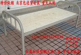 特价精品加厚钢木床 加强型单人床 0.9米宽单人铁架子床 员工床