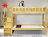 松木柏木床家具 上下床 子母床 高低床 楼梯床 双层床促销中