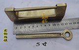 老师傅仿古家具铜锁、花鸟纹、箱子锁、柜门锁、老式铜锁、5寸