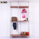 NIMO定做整体组装大衣柜简易 板式衣柜家具衣橱 开放步入式衣帽间
