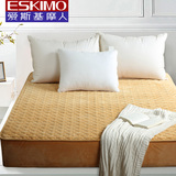 珊瑚绒床笠加厚夹棉2米2.2床罩单件1.8m床1.5席梦思床垫保护套1.2