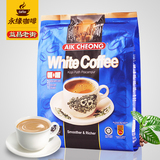马来西亚进口益昌速溶二合一老街白咖啡粉30g*15条 450g袋