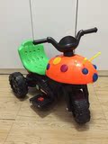 儿童电动摩托车宝宝玩具车甲壳虫摩托车充电电瓶防摔童车