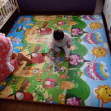 家用婴儿童客厅坐垫地毯卧室垫子宝宝地上铺垫海绵泡沫地垫