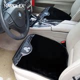 NAPOLEX汽车坐垫车用座垫单片一对 无靠背卡通可爱毛绒车垫小车垫