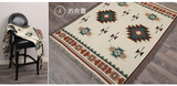 特价新品美式乡村沙发毯宜家沙发巾全棉线毯盖毯装饰毯地毯飘窗垫