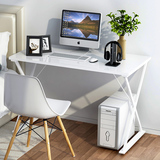 蔓斯菲尔电脑桌 台式桌家用办公桌烤漆现代书桌简易电脑桌写字台