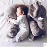 创意可爱大象毛绒玩具宝宝睡觉抱枕枕头陪睡公仔安抚娃娃生日礼物