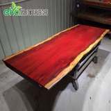 红花梨大板 现货 实木 原木 红木家具 老板桌电脑桌餐桌茶桌70104