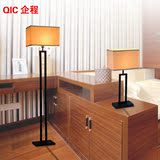 新中式台灯 书房灯简约现代创意卧室床头柜灯仿古铁艺 客厅落地灯
