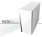 NZXT/恩杰 H系列 H230 中塔机箱 静音防尘支持背线 白/黑色 现货