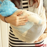 宝宝初生婴儿背带 夏季透气 斜侧 横抱式新生儿单肩抱带背巾抱袋