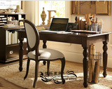 直销欧式地中海实木高档复古家具办公桌法式新古典书桌简约写字台