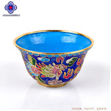 景泰蓝碗摆件 传统手工艺品中国特色工艺品 出国外事礼品龙凤碗
