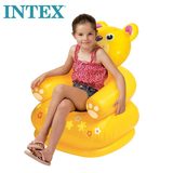 正品INTEX68556儿童充气沙发/可爱卡通动物造型小座椅舒适靠背