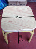 四方形木凳子小凳子铁腿木头面矮凳子大人儿童结实凳子正方形面凳