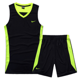 品牌旗舰店耐克2015夏季新款男短裤背心速干跑步篮球服运动套装
