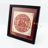 画框摆件 中国特色小礼品送老外 中国风 出国礼品 手工艺品剪纸