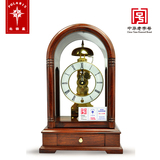 北极星T332h机械座钟红木台钟客厅创意装饰复古床头钟